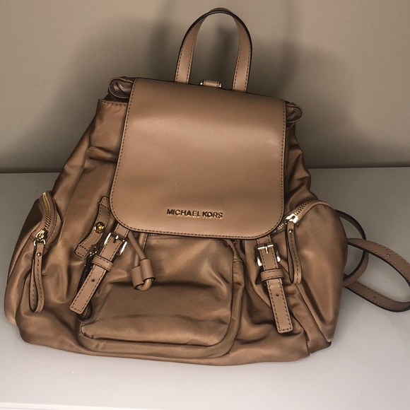 Michael Kors Bags Michael Kors Rose Gold Backpack Purse Poshmark